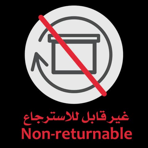 product shipping and non refundable 3